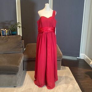 Women’s Full Length One Shoulder Formal Dress Evening Gown Size 3XL NWT
